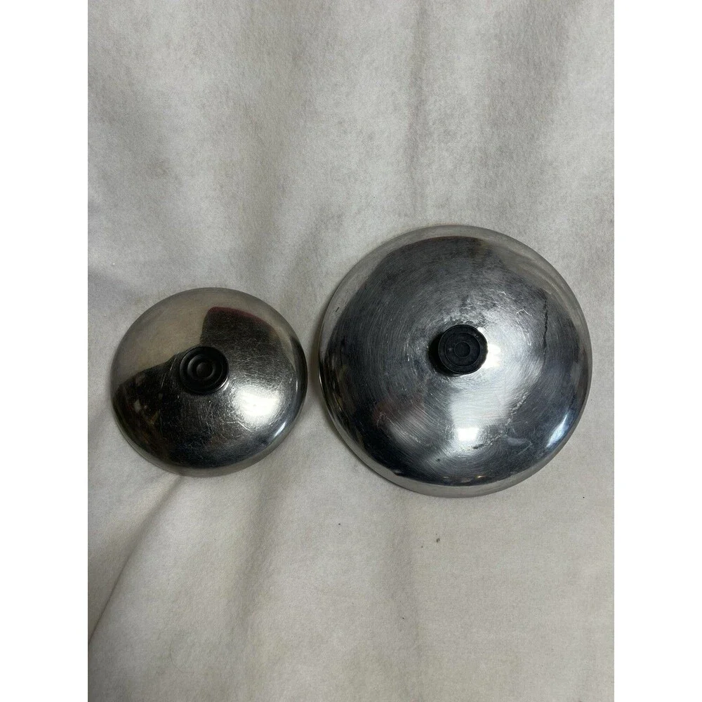 VTG Revere Ware Stainless Steel Saucepan Lid Skillet Lid